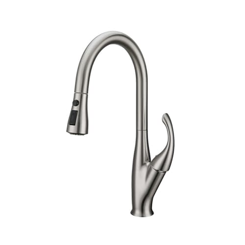 Pull down kitchen sink faucet
